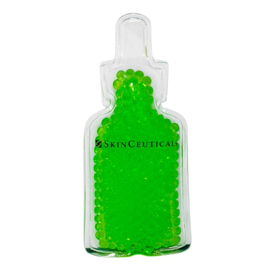 Bottle Shaped Gel Beads Hot And Cold Pouch – Green