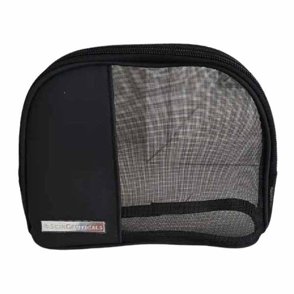 Black Mesh Zip Bag